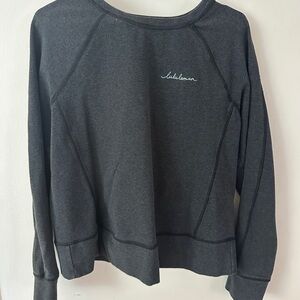 Lululemon Charcoal Gray Pullover